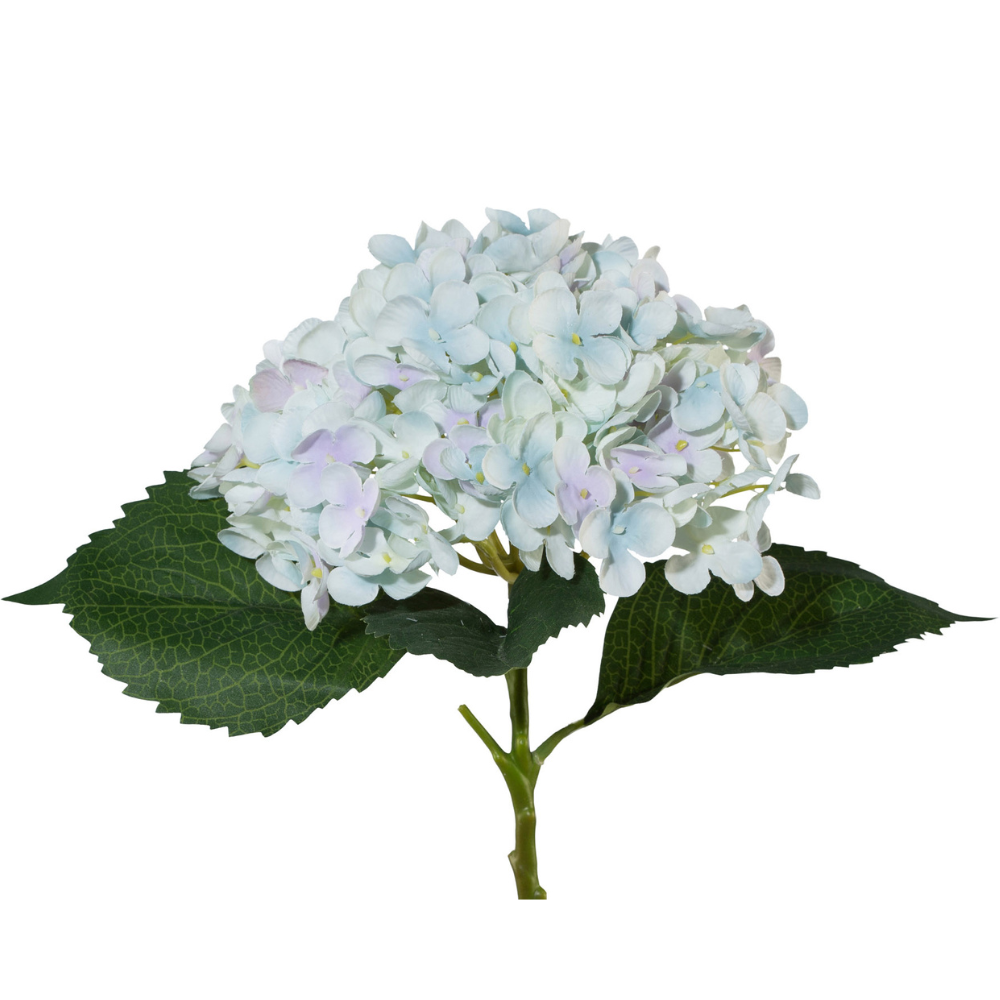 Hortensia kunstbloem. Bundel van 3