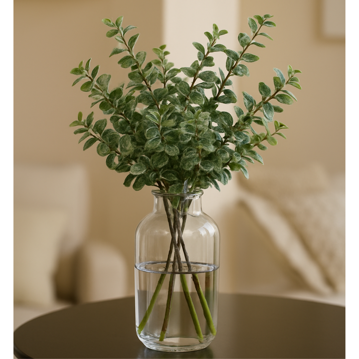 Eucalyptus tak kunstplant 46 cm. Bundel van 6
