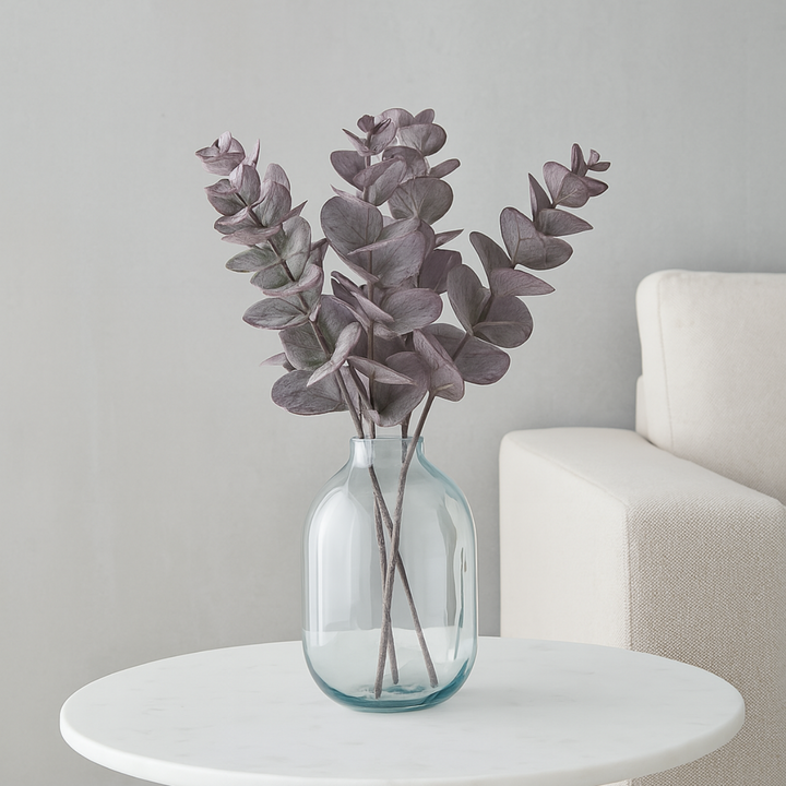 Eukalyptuszweig Kunstpflanze 51 cm. 6er-Bündel