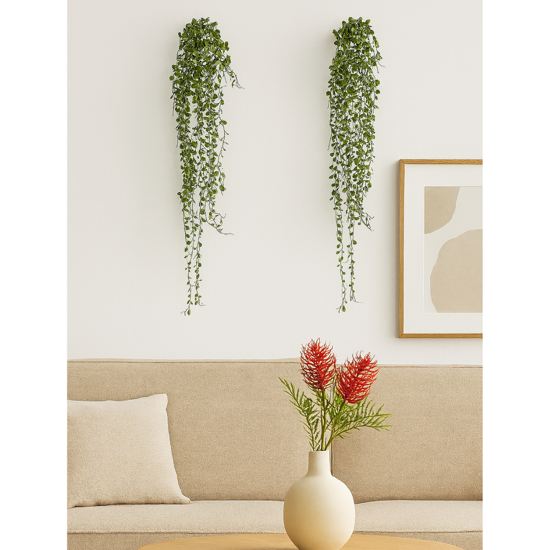 Muehlenbeckia Kunstpflanze 80 cm. 3er-Bündel