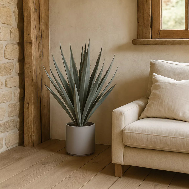 Flourify agave tequilana kunstplant. 110 cm