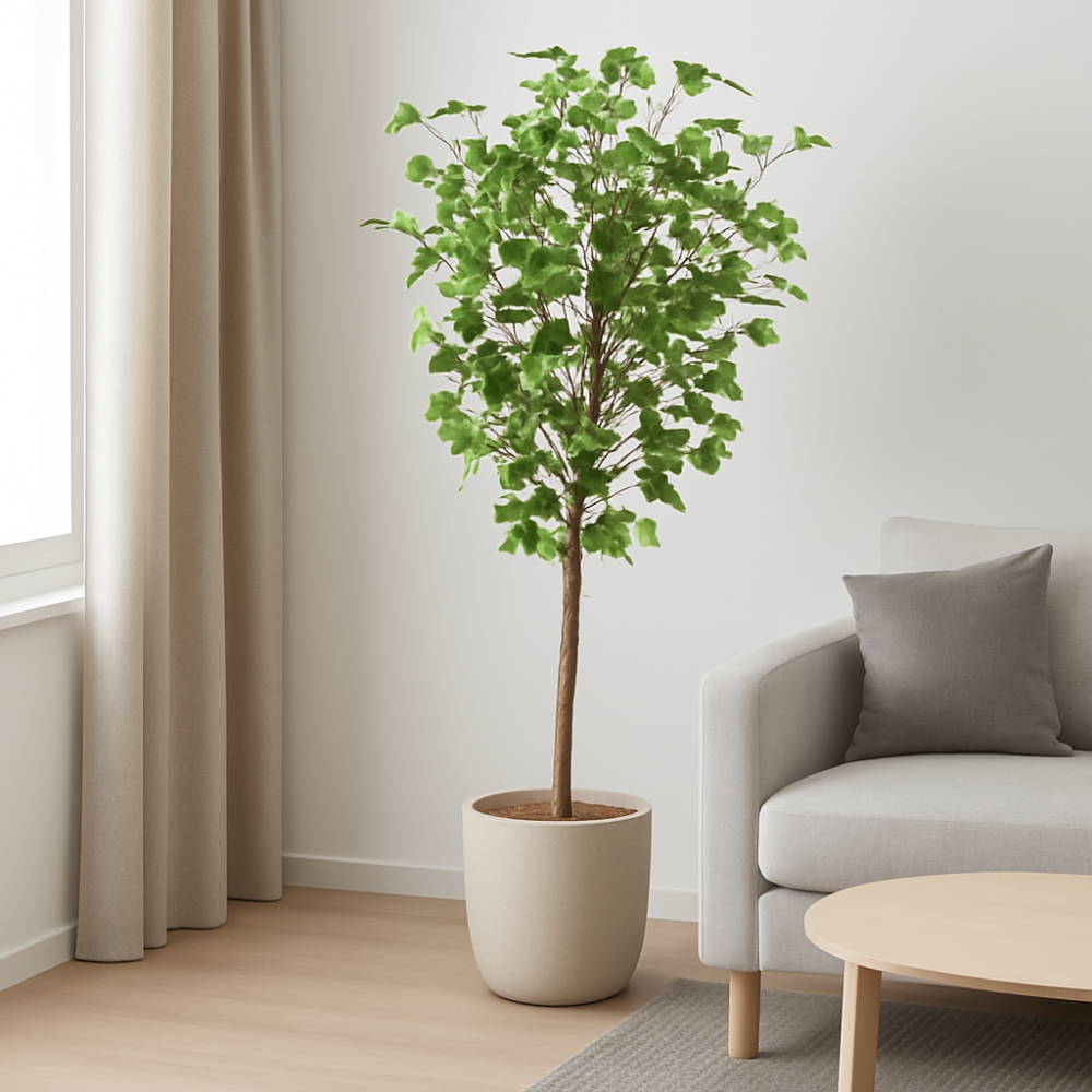 Ginkgo boom kunstplant 150 cm