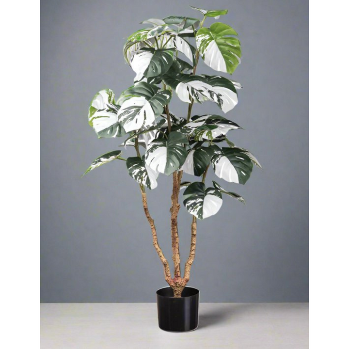 Monstera Deliciosa Variegata kunstplant 110 cm