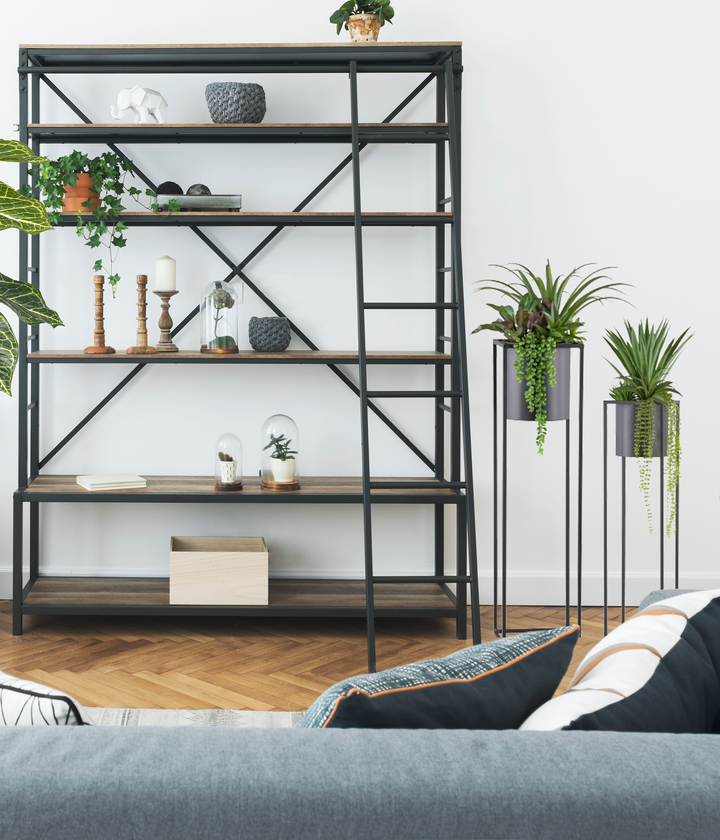 Vetplanten set van 2 kunstplanten 105/135 cm