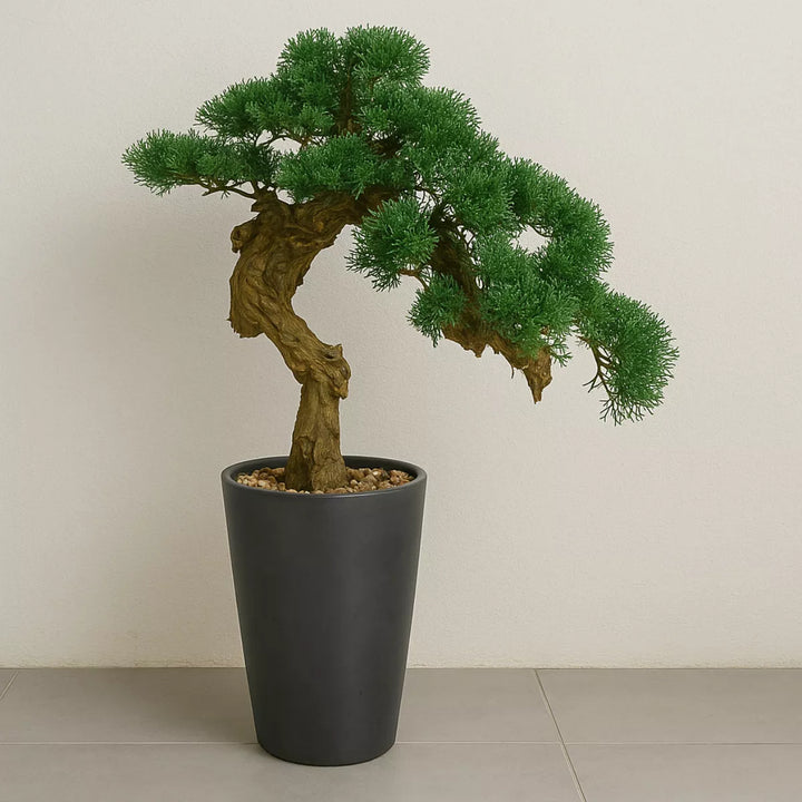 Flourify  bonsai ceder kunstplant. 80 cm