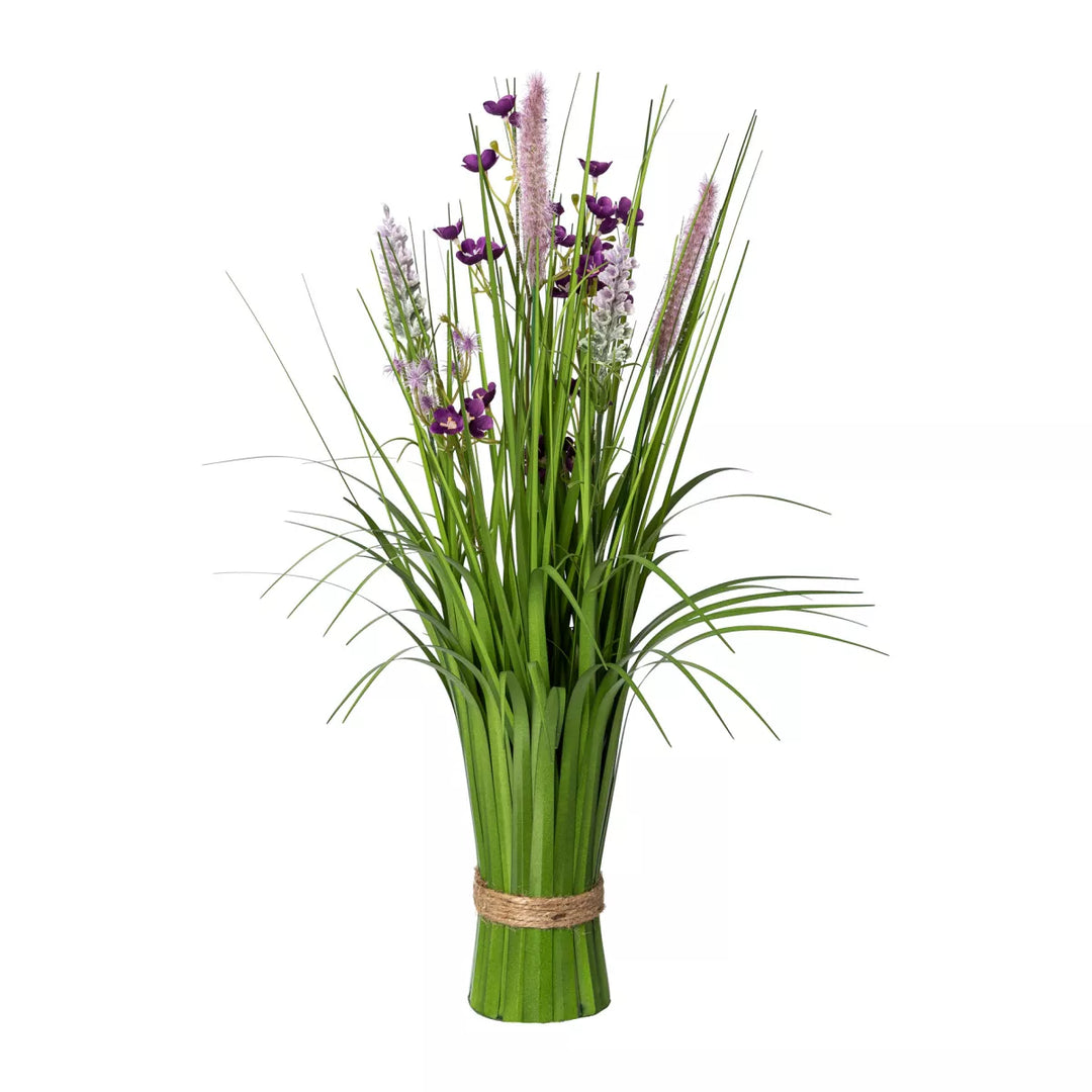 Flourify Staand grasbos met bloemen