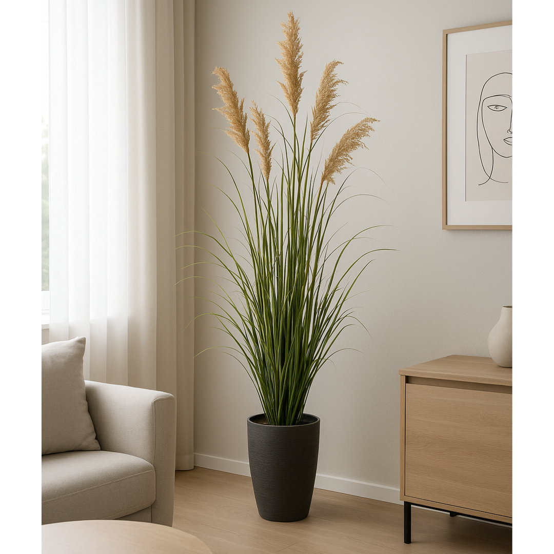 Siergras kunstplant 122 cm