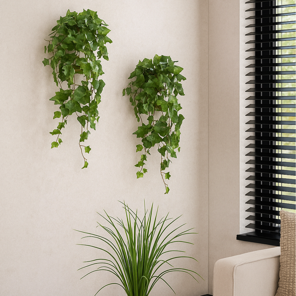 Klimop kunstplant 70 cm. Bundel van 2
