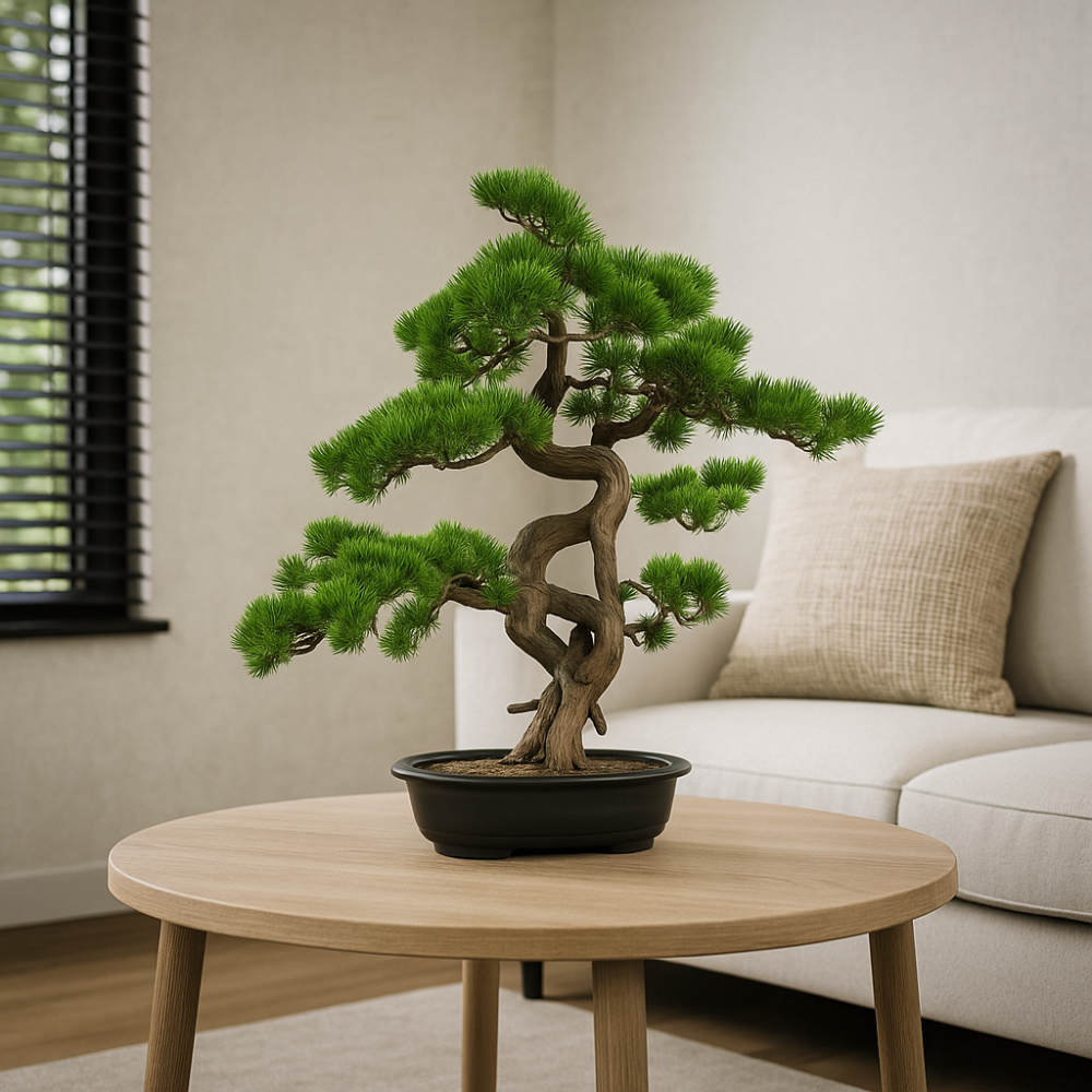 Bonsai dennen kunstplant 65 cm