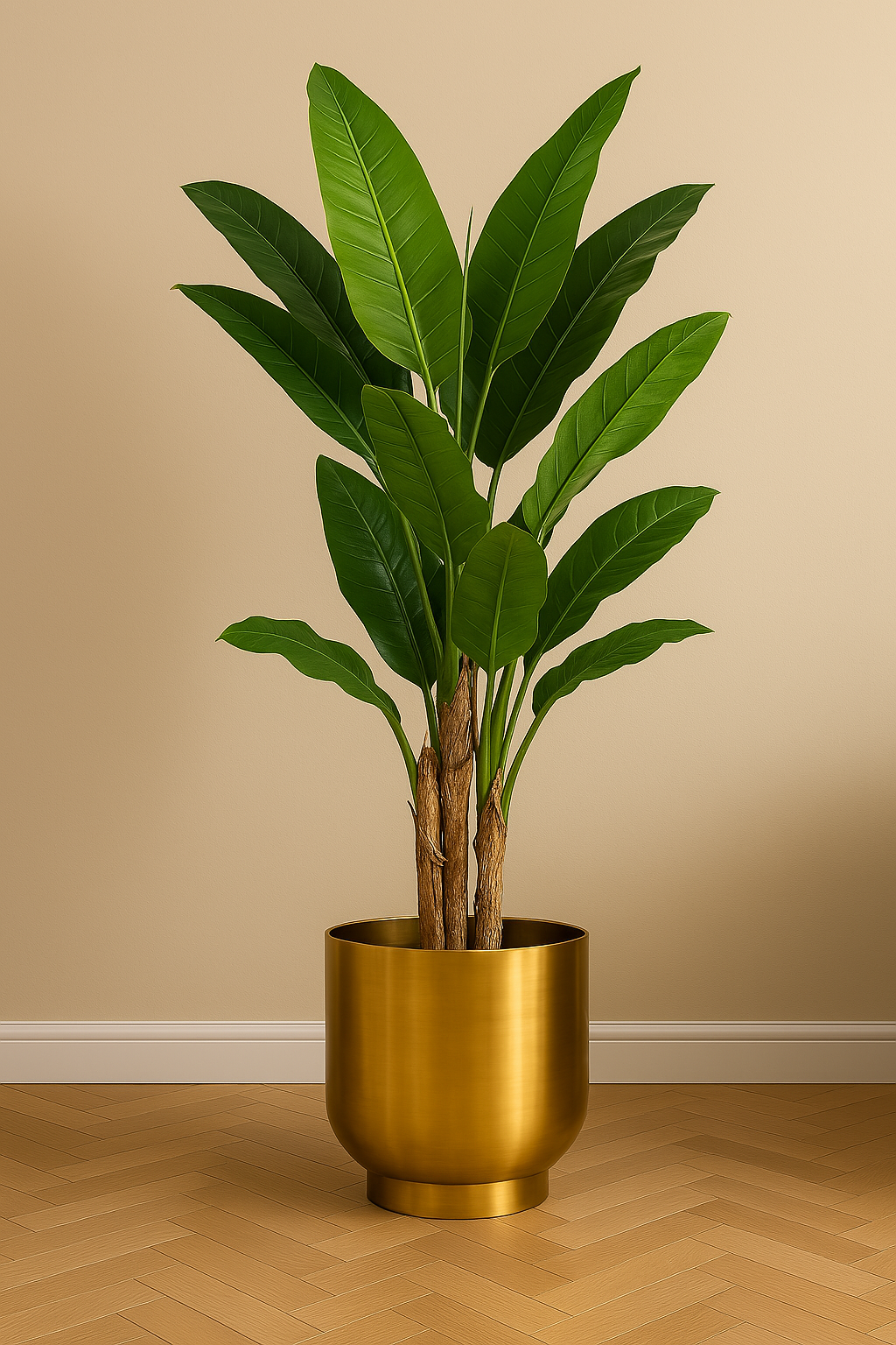 Bananenplant kunstplant 150 cm