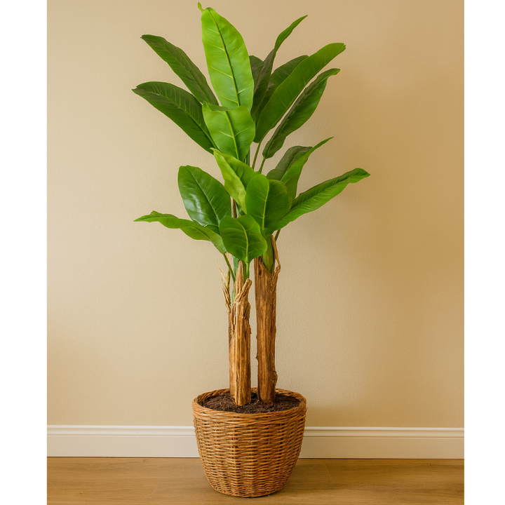 Bananenplant kunstplant 150 cm