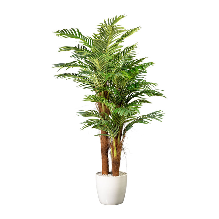 Palm met kokosstam kunstplant 160 cm