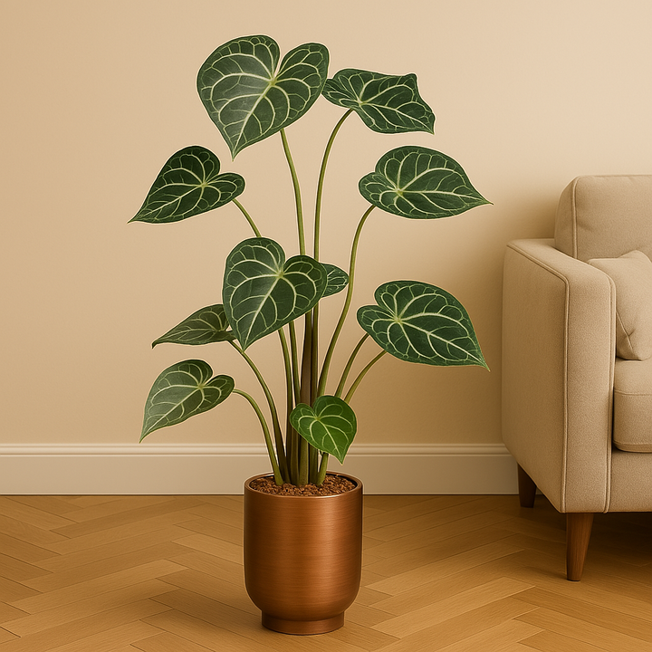 Anthurium Clarinervium kunstplant 100 cm