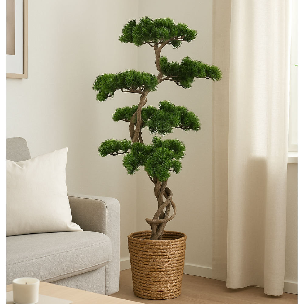 Bonsai Kiefer Kunstpflanze 90 cm