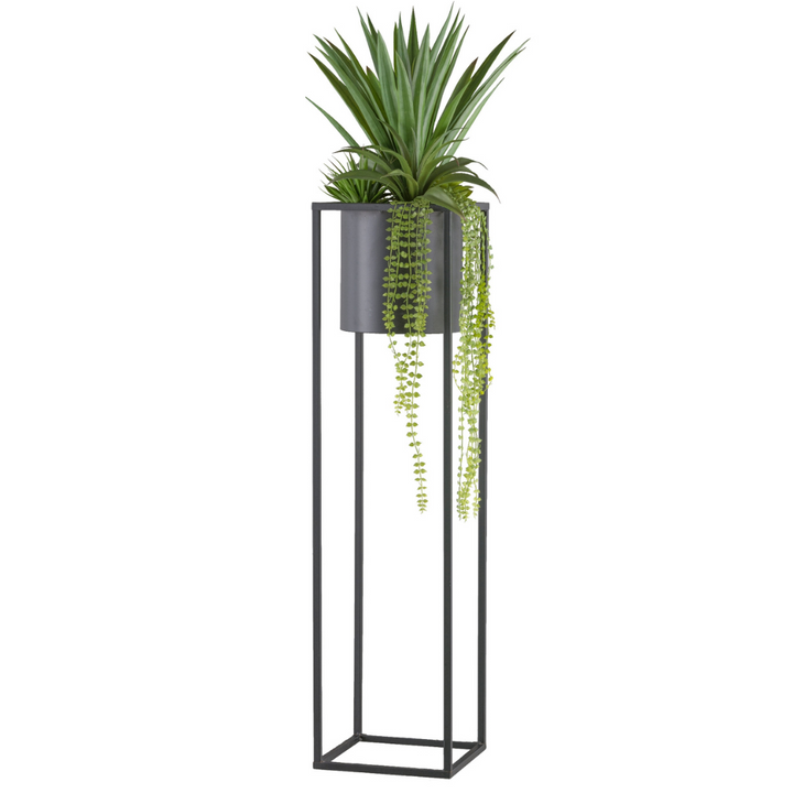 Vetplanten set van 2 kunstplanten 105/135 cm