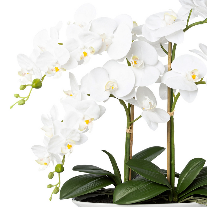Orchidee kunstbloem 53 cm. Real touch
