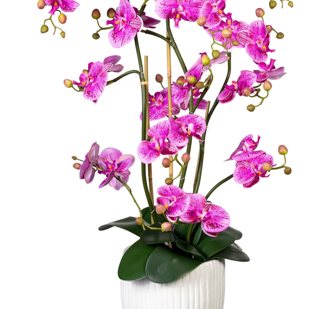 Orchidee kunstbloem 110 cm. Real touch