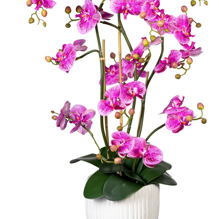 Orchidee kunstbloem 110 cm. Real touch