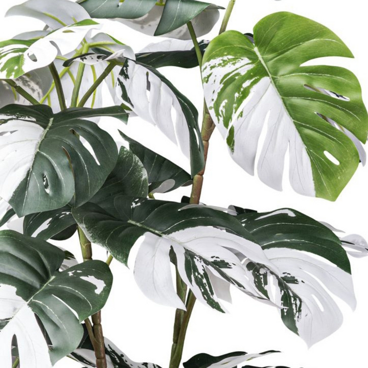 Monstera Deliciosa Variegata kunstplant 110 cm