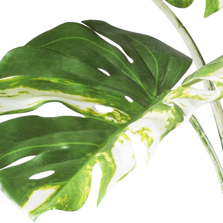 Monstera deliciosa variegata kunstplant 160 cm