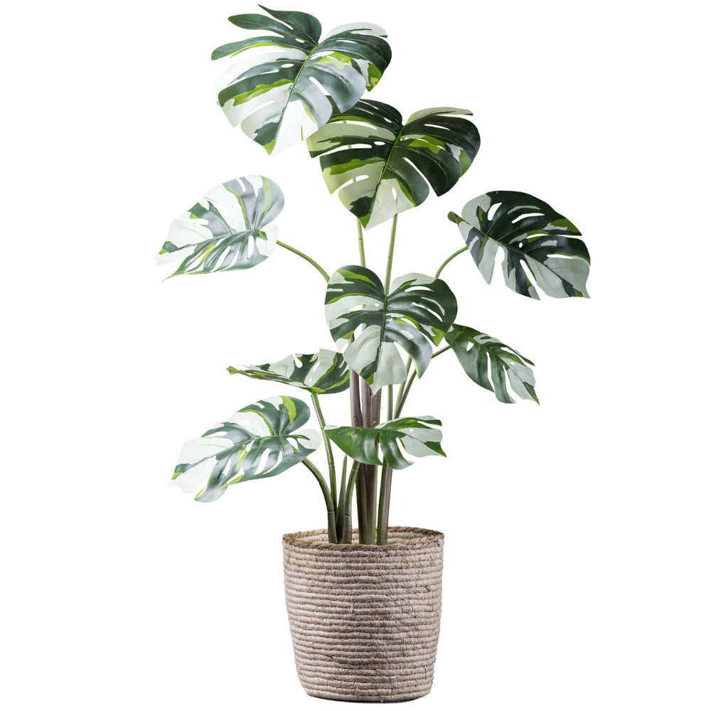 Künstliche Pflanze Monstera Variegata 100 cm