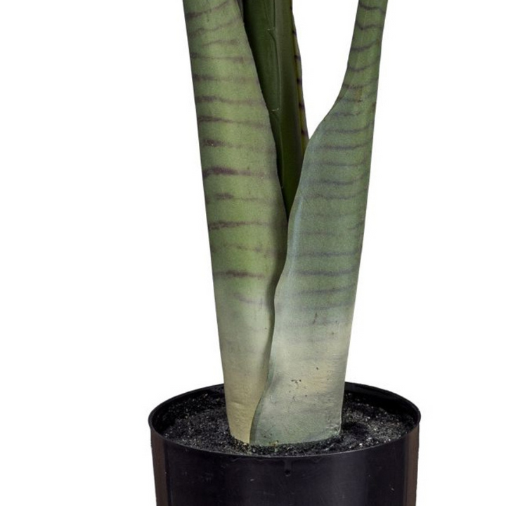 Colocasia White Lava kunstplant 130 cm