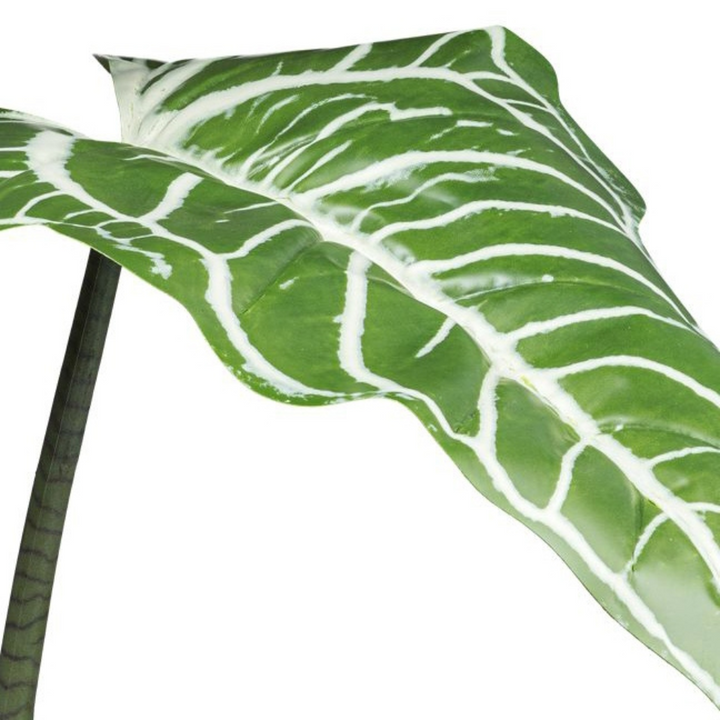 Colocasia White Lava kunstplant 130 cm