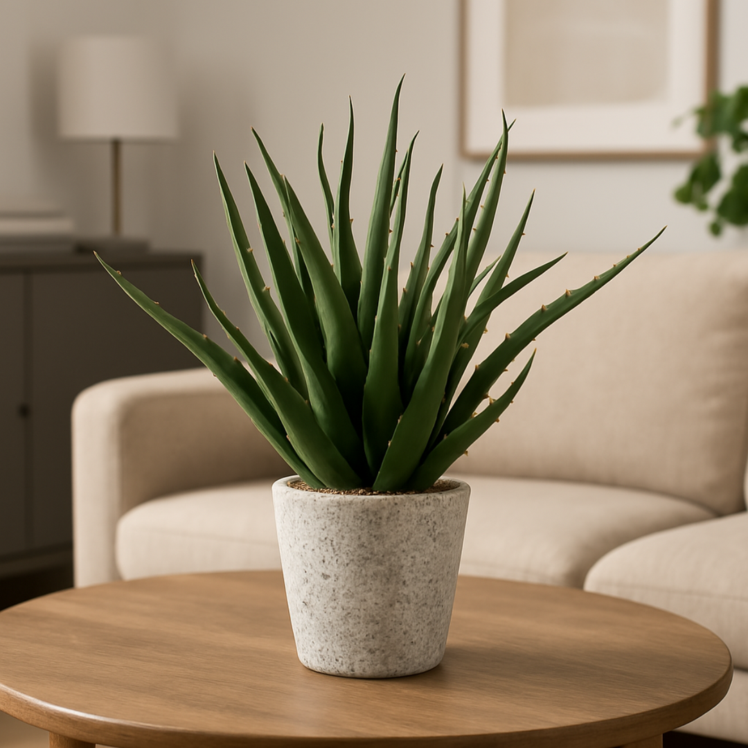 Aloë kunstplant 44 cm