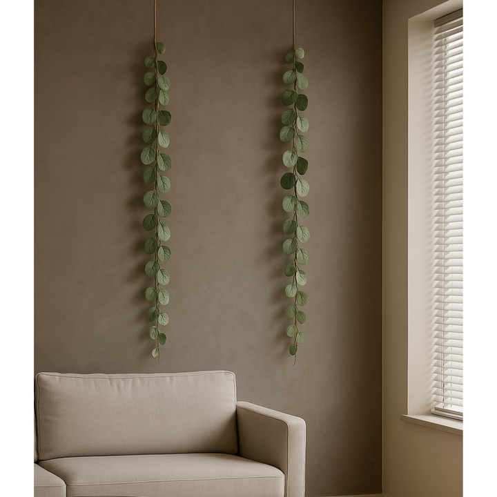 Eucalyptus guirlande kunstplant 180 cm. Bundel van 2
