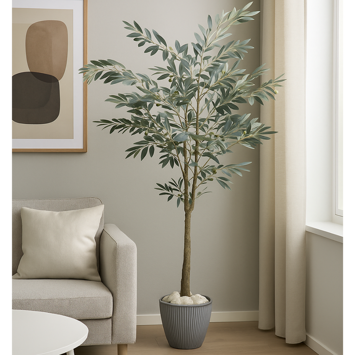 Olijfboom kunstplant 150 cm