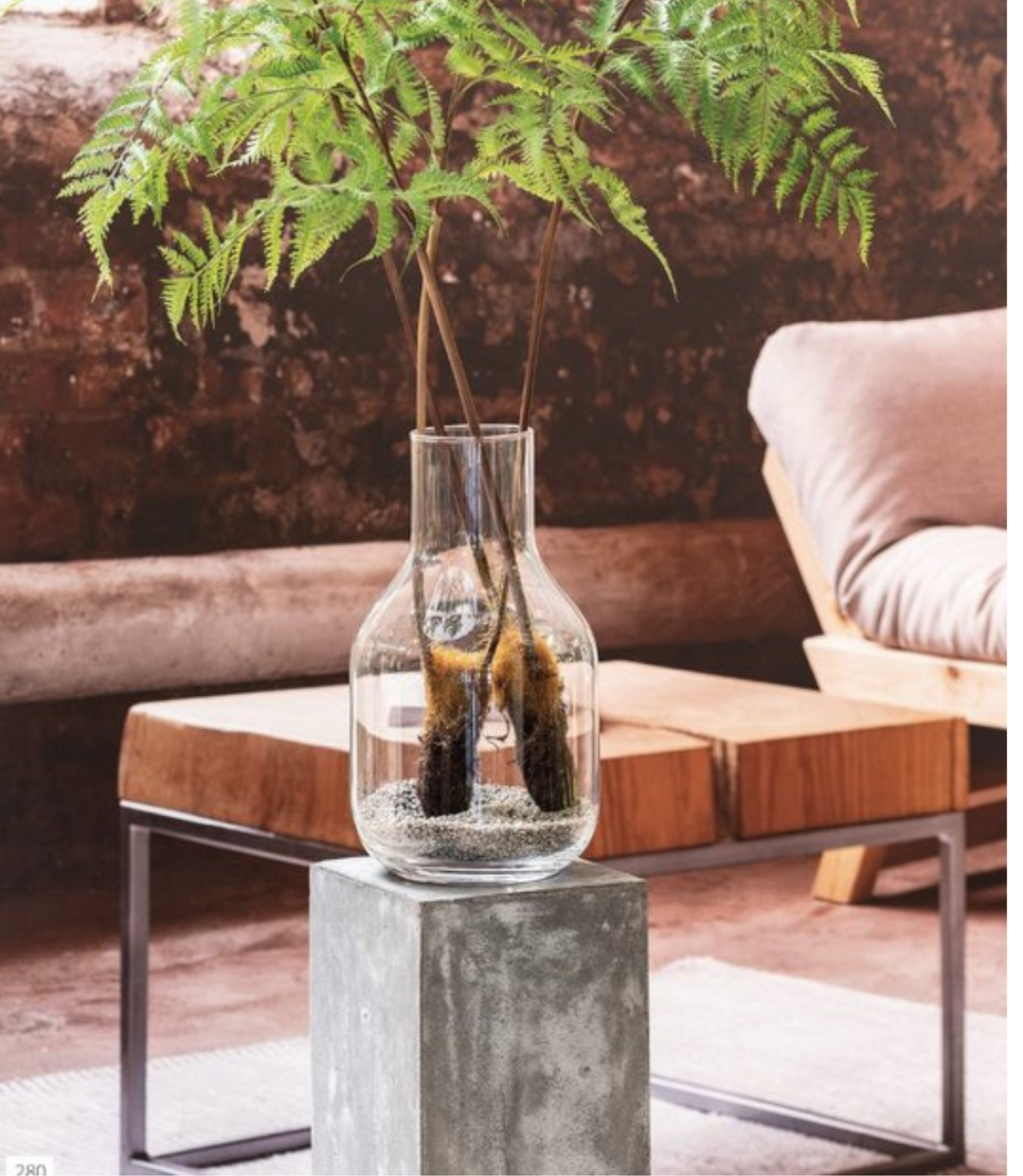Dryopteris tak kunstplant 105 cm