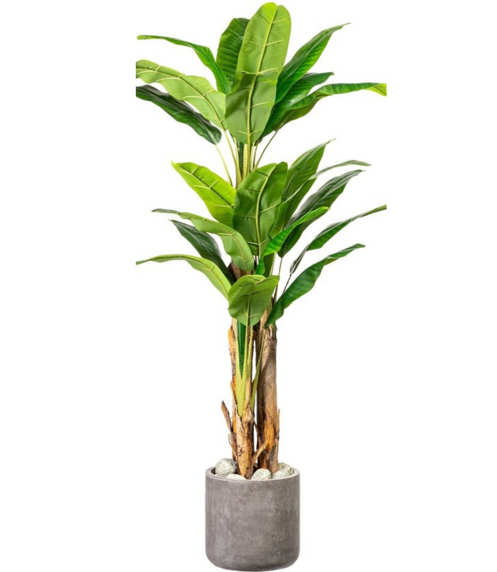 Bananenplant kunstplant 180 cm