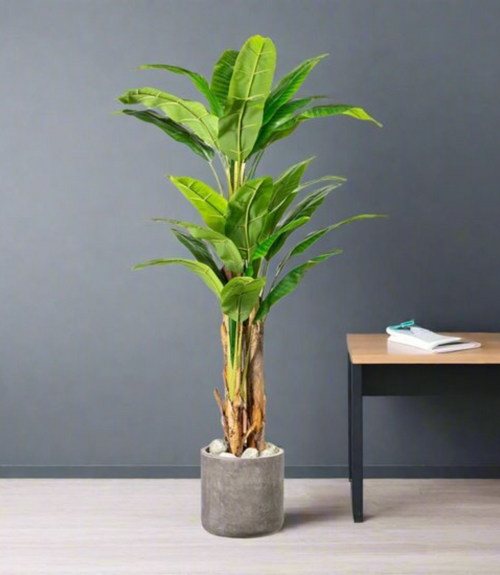 Bananenplant kunstplant 180 cm