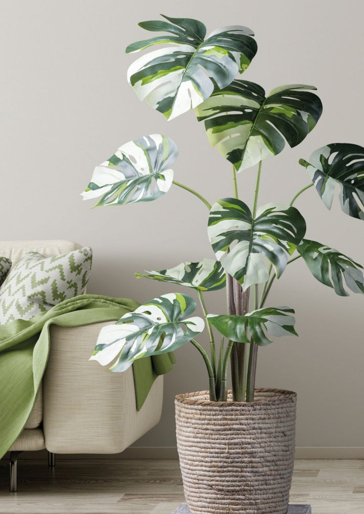 Künstliche Pflanze Monstera Variegata 100 cm