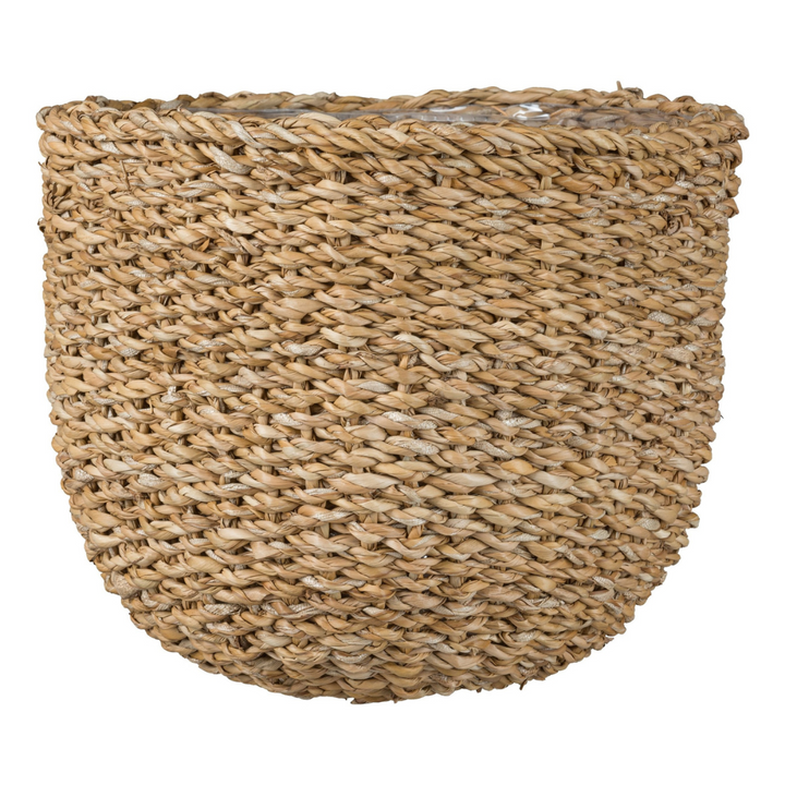 Zeegras manden 3-delige set.  15x15 cm, 18x17 cm, 22x19 cm.